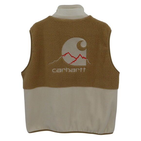 Carhartt Other - NEW Carhartt Men Large LG WIP Pinnacle Vest Wax Dusty Hamilton Brown A212051
